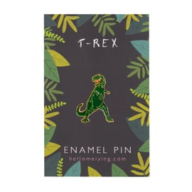 T Rex, Dinosaur Enamel Pin