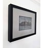Framed Original Painting  Royal William Yard Plymouth Mixed Media Yupo Paper  - Image 4