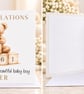 Personalised Baby Boy Congratulations Card - New Baby Boy Card  - Image 3