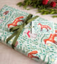 Folk Forest Animals Christmas Wrapping Paper & Tags Pack - Image 5