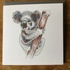 New Koala Greeting card 