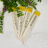 Ceramic veg markers - set of 4