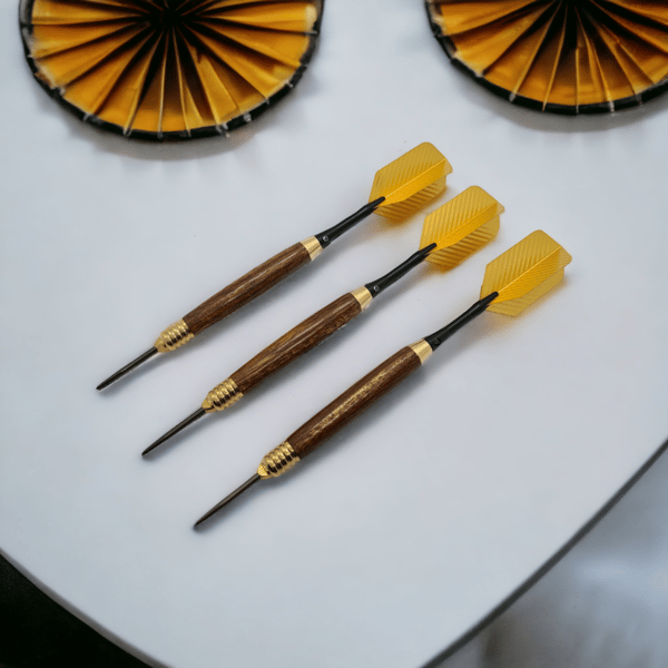 Handturned exotic wood darts