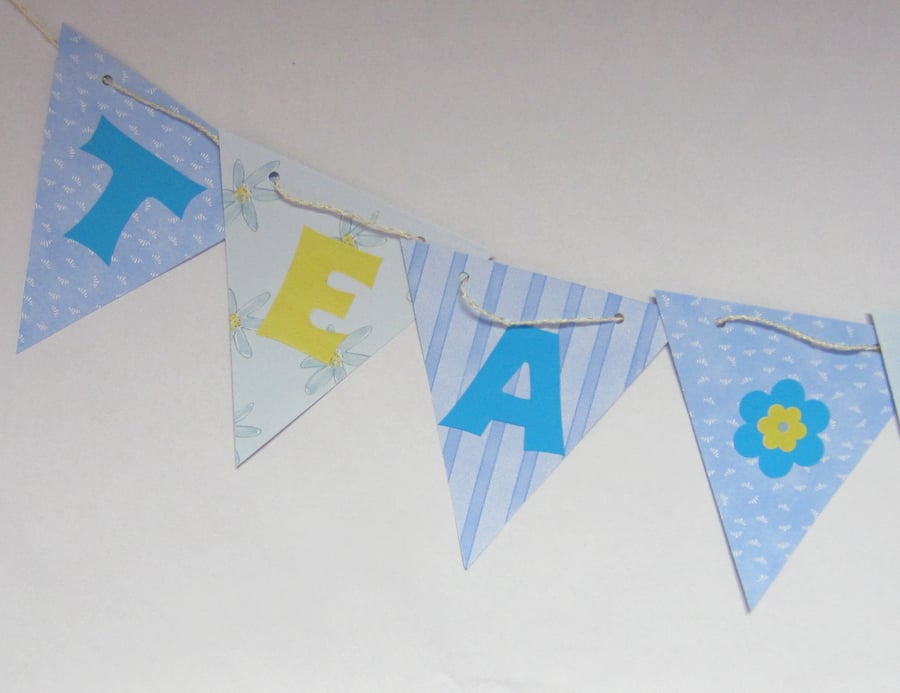 SALE Tea Party Bunting