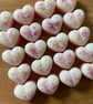 Handmade to order 6 luxury heart wax melts 