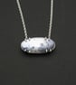 Dendritic opal gemstone necklace, winter jewellery, Christmas gift idea - Image 8