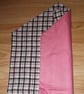 Table place mat Pink house shape Cutlery pocket Unique - Image 4