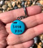 Love You Mini Pebble Keyring - Image 3