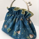 Quirky Handmade Kiss Clasp Frame Handbag 