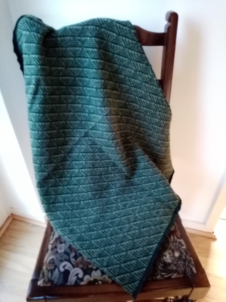 Fairisle Lambswool Mini Blanket