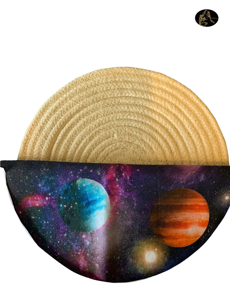 Playing Card Holder - 13 Cards- Space Planets 