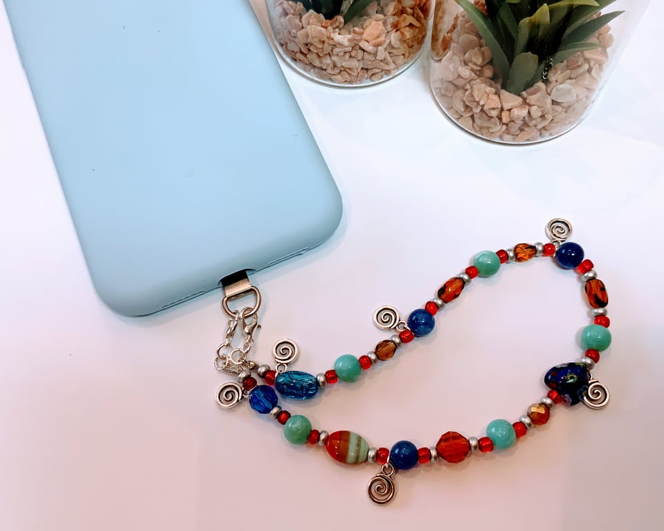 Phone Bracelet Bead Strap
