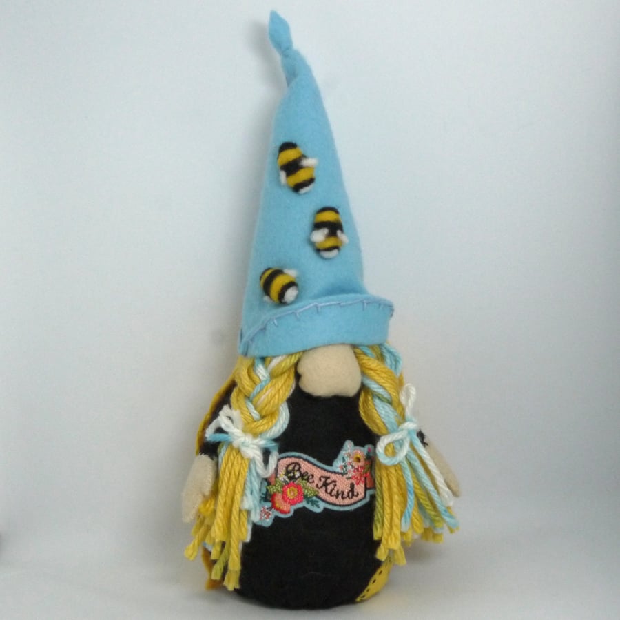 Betty the Bee Felt Gnome