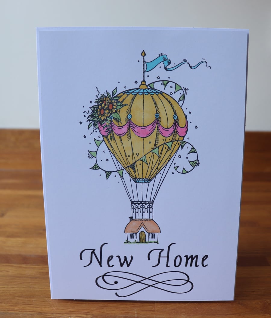 Hot air balloon New Home.