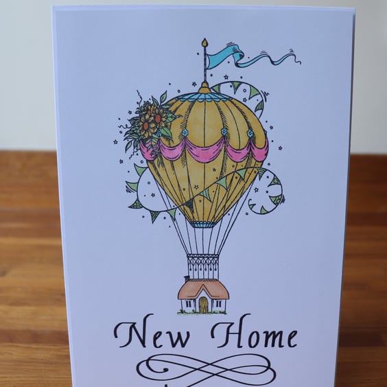 Hot air balloon New Home.