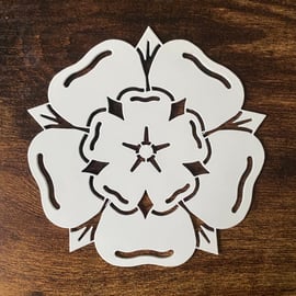 Yorkshire Rose Pack of 4 Coasters Up The North God's Own Country.
