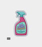 Funny Snarky Spray Bottle Sticker For Adults - Bad Energy