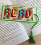 Cross Stitch Bookmark Kit - READ - Image 1