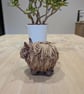 Ceramic highland cow ornament  - Image 3