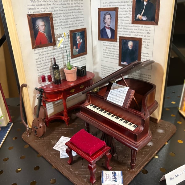 Classical Music Book Nook