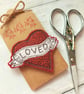 Loved Applique Brooch - Image 2