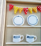 Farmhouse dresser wall art, fused glass framed art, kitchen decor, housewarming  - Image 6
