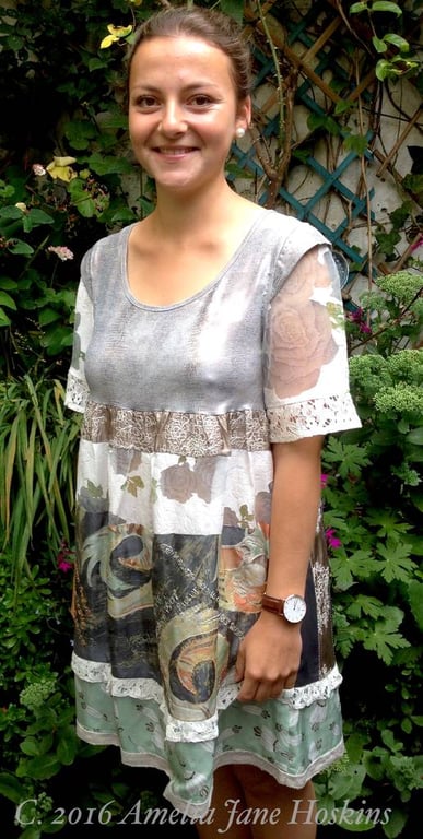 Opaline Rose Summer Dress