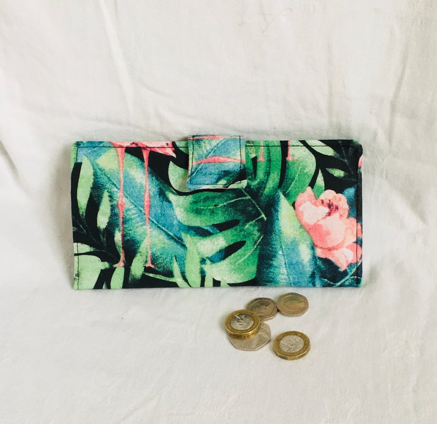 Stylish Wallet Purse, Clutch Purse, Wallet Style Purse, Small Travel Wallet.