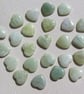 6 Green Jade Solid Gemstone Polished Hearts - 20mm - Chakra Crafting - Image 6