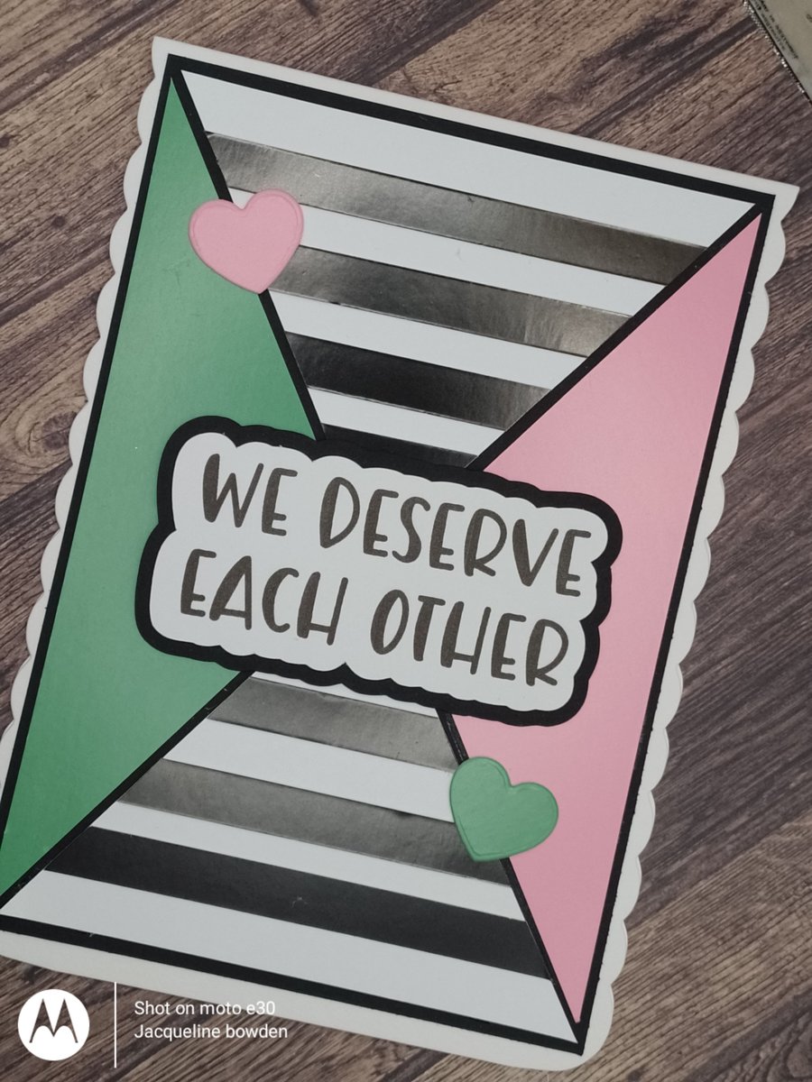 Wicked inspired valentines card