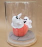 Say Boo to a Ghost - handmade ornament in a glass jar  - Image 2