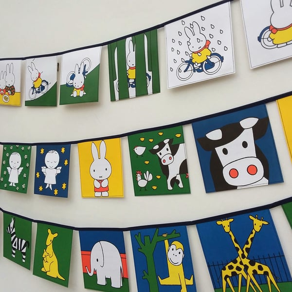 Book bunting - Miffy