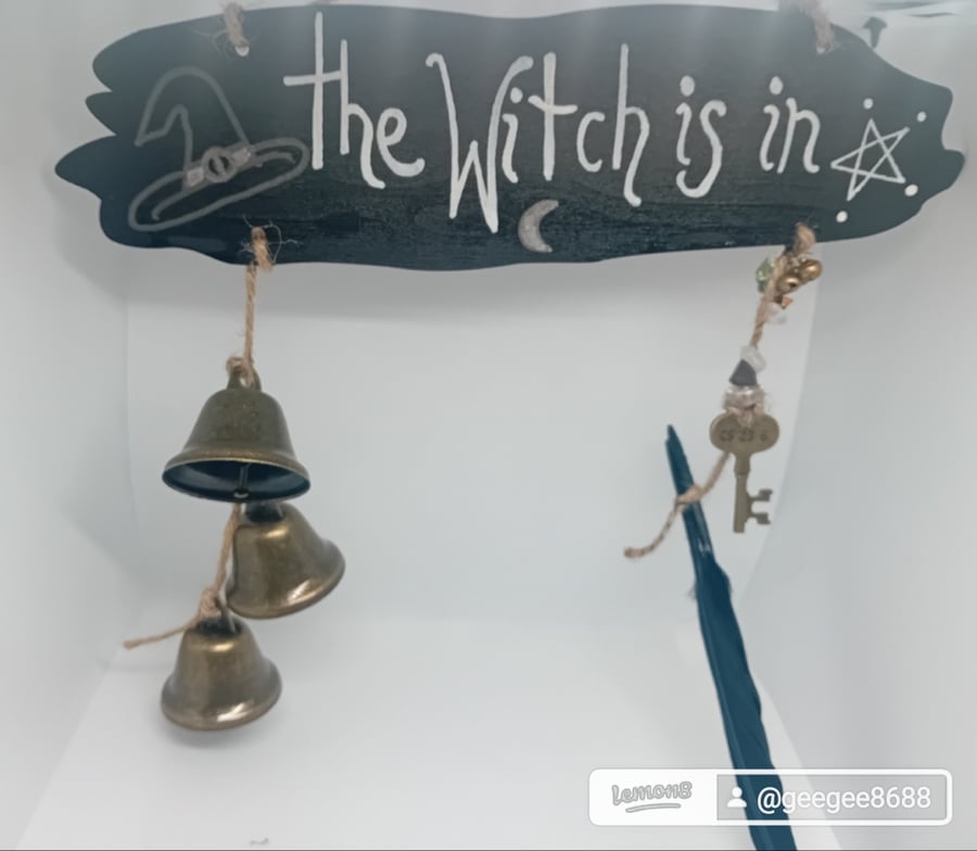 Witch Humour Sign