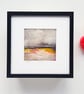 Original fibre art, FELT and TEXTILE Landscape,A frosty morning on the coast - Image 2