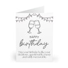 Happy Birthday. May your birthday be like your decisions. CARD