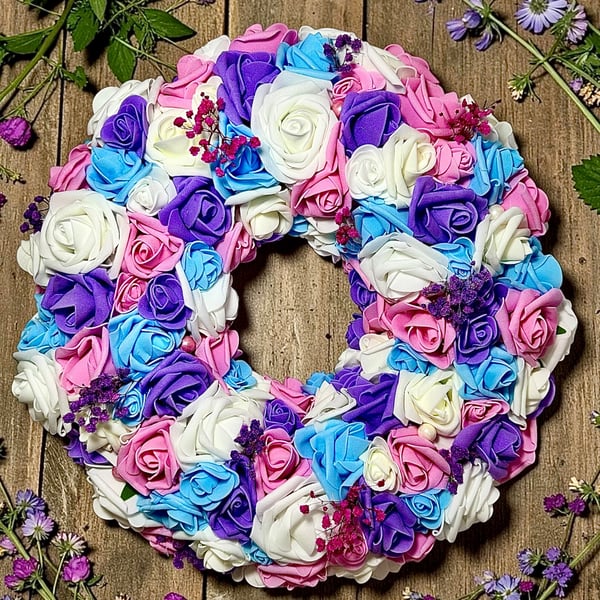 All Season Everlast Door Wreath