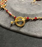 The Tudor Life seed bead and crystal necklace and earring set - Image 9