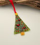 Robins Christmas Tree Decoration with Yellow Star - Image 9