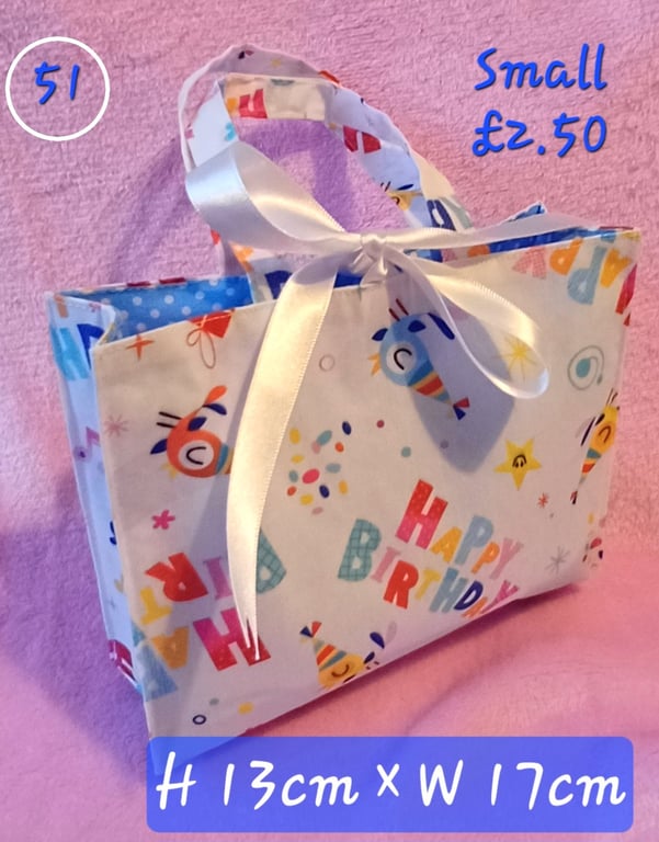 Birthday gift bag 