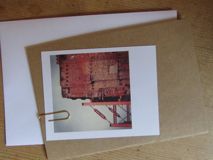 “Polaroid” style photo card: Manchester