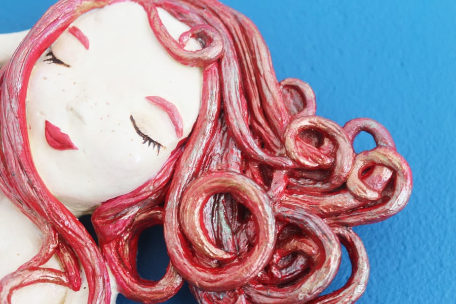 Mermaid wall art (Margot Tuppence)