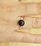 Minimalist Bloodstone ring. 925 sterling silver. March birthstone ring - Image 2