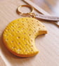 Crumbless Classic: Chocolate Digestive Biscuit Keyring - Image 3