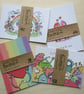 A6 Monster "a hug for you" Postcard - Image 4
