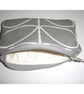 Silver Grey Coin Purse With Zip Credit Card Holder Zipped - Image 3