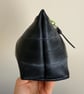 Lined Inner Tube Bag - Green Zip & Black and White Bicycle Lining - Image 7