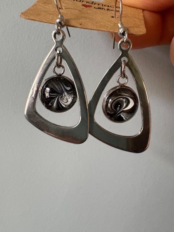 Stainless steel earrings