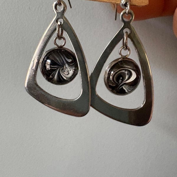 Stainless steel earrings