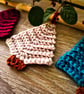 Set of 3 Crochet Christmas Tree Decorations - Image 2