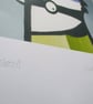APRIL SALE - A4 British Bird Print - Bluetit    - Image 2